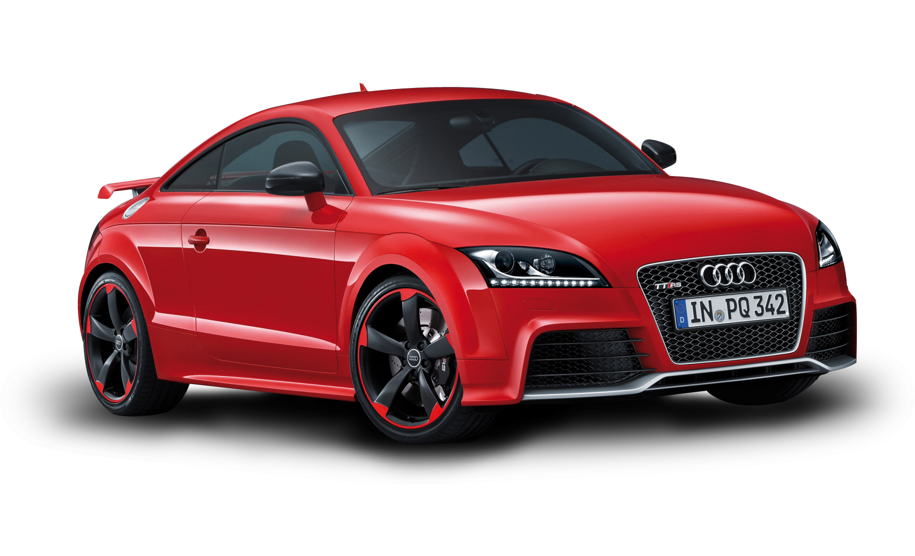 Audi vermelho